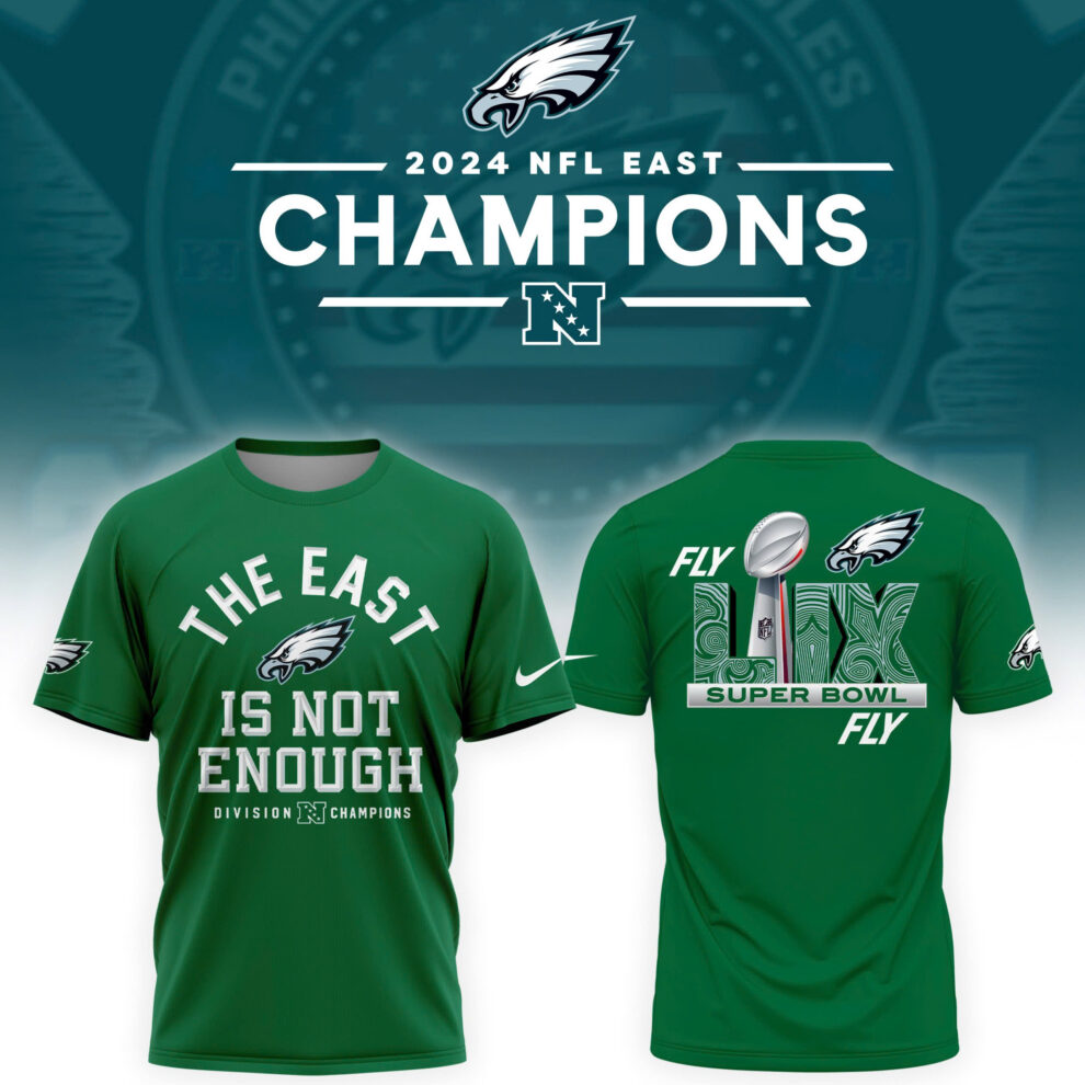 2024 NFC East Champions Philadelphia Eagles Limited T-Shirt