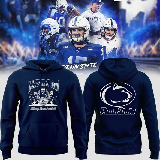 Limited Edition 2024 Fiesta Bowl Penn State Football Hoodie