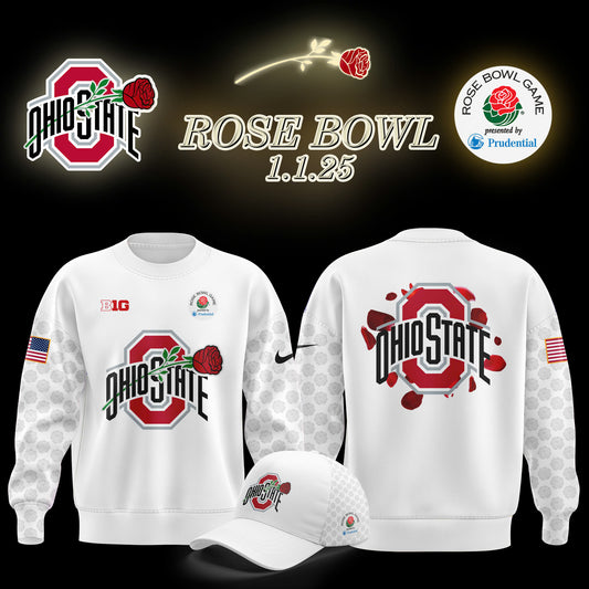 Ohio State Buckeyes Rose Bowl Game 2025 Sweatshirt