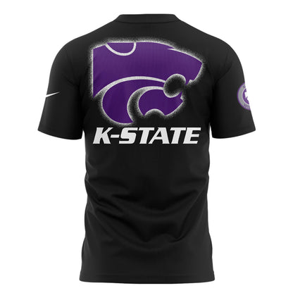 Kansas State Wildcats Football 2024 Rate Bowl Champions Short Sleeve Shirt