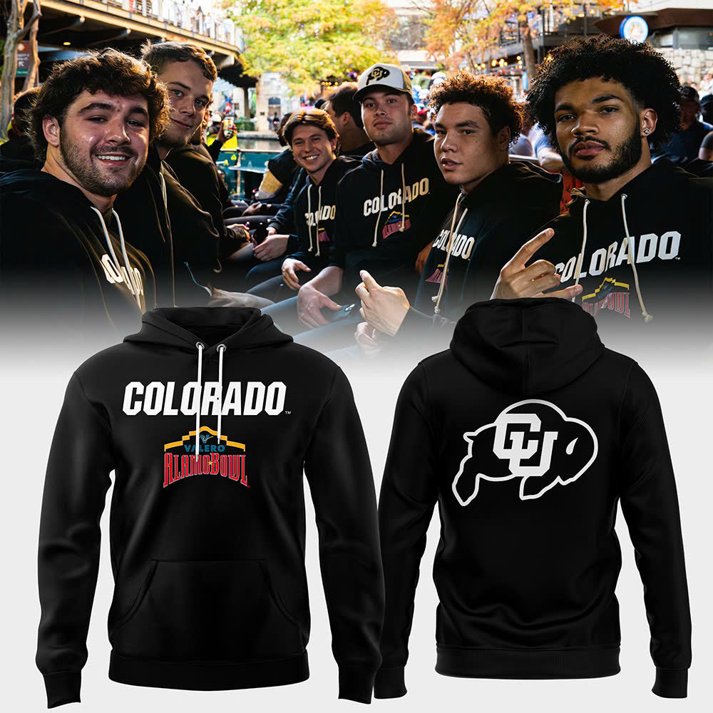 Colorado Buffaloes x 2024 Alamo Bowl Game Premium Limited Pullover Hoodie