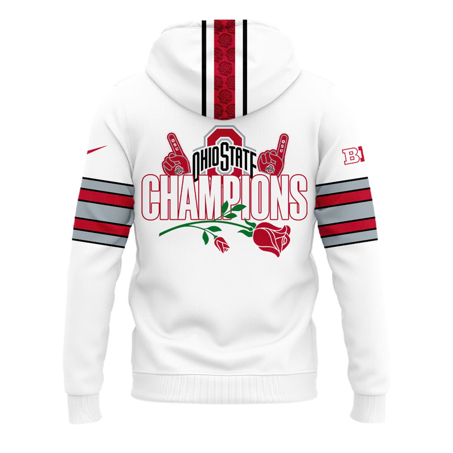 Special Rose Bowl Champions Ohio State Buckeyes Football Hoodie