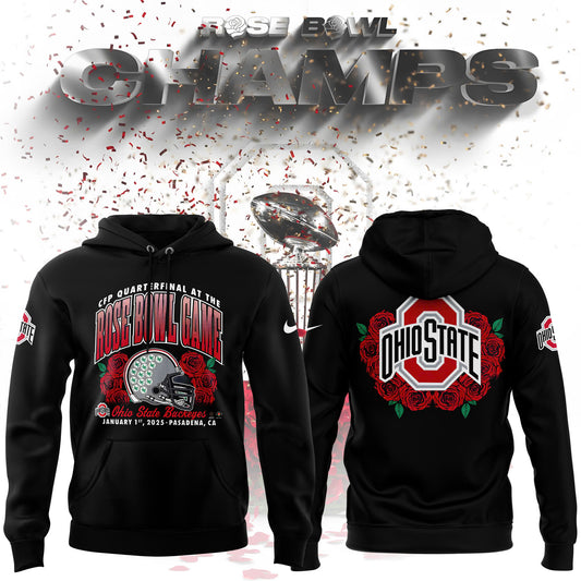 Limited Edition Ohio State Buckeyes College Football Playoff 2025 Rose Bowl Champions