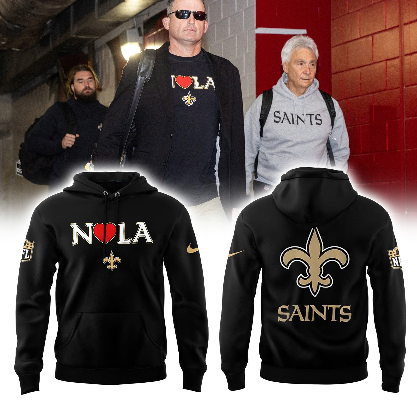 New Orleans Saints N Love LA 2025 Hoodie Limited