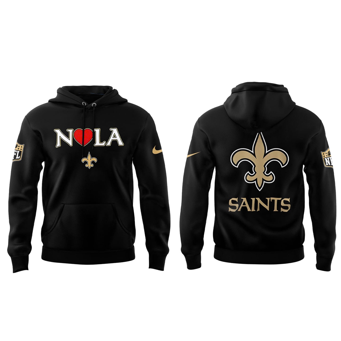 New Orleans Saints N Love LA 2025 Hoodie Limited