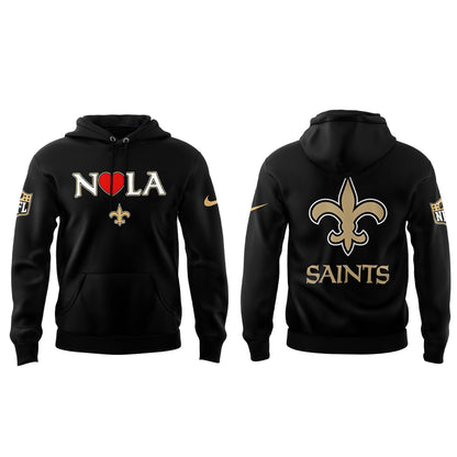 New Orleans Saints N Love LA 2025 Hoodie Limited