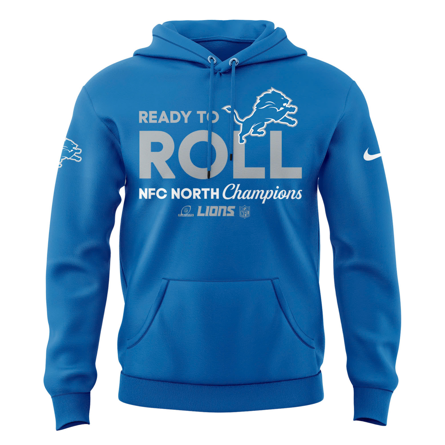 Detroit Lions NFC North Division Champions Hoodie