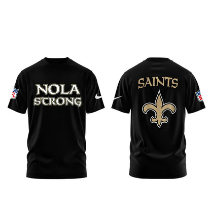 New Orleans Saints NOLA Strong Tshirt Limited