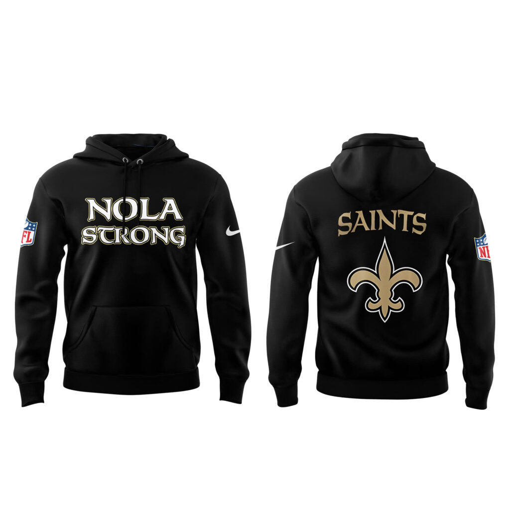 New Orleans Saints NOLA Strong Hoodie Limited